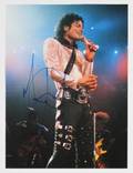 MICHAEL JACKSON SIGNED IMAGE