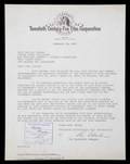 MARILYN MONROE  NORMA JEANE SIGNED CONTRACT