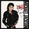 MICHAEL JACKSON SIGNED BAD ALBUM