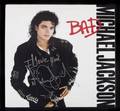 MICHAEL JACKSON SIGNED ALBUM