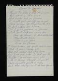 JOHNNY CASH HANDWRITTEN GONE TO DENVER LYRICS