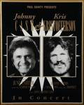 JOHNNY CASH AND KRIS KRISTOFFERSON AUSTRALIAN CONCERT EPHEMERA
