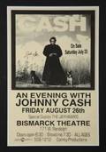 JOHNNY CASH SIGNED POSTER