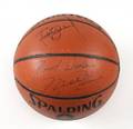 MICHAEL JACKSON AND MICHAEL JORDAN SIGNED BALL