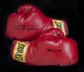 MUHAMMAD ALI AND JOE FRAZIER SIGNED BOXING GLOVES