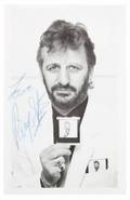 RINGO STARR SIGNED PHOTOGRAPH