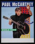 PAUL McCARTNEY SIGNED TOUR POSTER