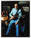 LES PAUL SIGNED PHOTOGRAPH