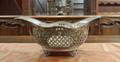 METAL CENTERPIECE BOWL