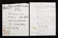 MICHAEL JACKSON HANDWRITTEN PRODUCTION NOTES