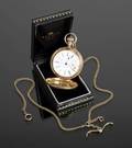 LES PAUL 14K GOLD POCKET WATCH