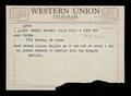 MARILYN MONROE 1962 TELEGRAM TO GEORGE CUKOR