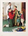 NORMAN ROCKWELL SIGNED IMAGE
