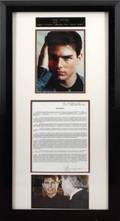 TOM CRUISE SIGNED DOCUMENT