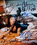 PULP FICTION CAST SIGNED PHOTOGRAPH