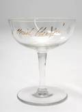 CHARLIE CHAPLIN SIGNED CHAMPAGNE GLASS