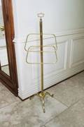BRASS VICTORIAN STYLE TOWEL RACK