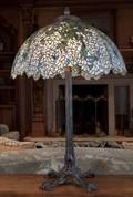 LEADED GLASS TABLE LAMP