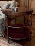 CIRCULAR THREE TIERED OCCASIONAL TABLE