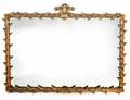 GILT WALL MIRROR WITH PRINCE OF WALES FEATHERS CREST