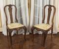 SET OF FIVE QUEEN ANNE STYLE CHAIRS