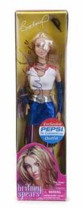 BRITNEY SPEARS SIGNED DOLL