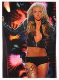 BRITNEY SPEARS SIGNED MAGAZINE CUTOUT