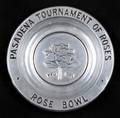 KATE SMITH ROSE BOWL PRESENTATION PLATTER AND SIGN
