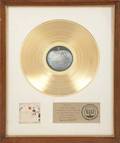 JOHN LENNON GOLD RECORD AWARD