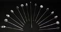 Fifteen Sterling Swizel Sticks  Iced Tea Spoons