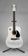 TOM CONSTANTEN SIGNED AND INSCRIBED GUITAR
