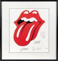 THE ROLLING STONES LIMITED EDITION PRINT