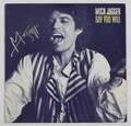 MICK JAGGER SIGNED SINGLE LP