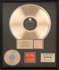 GUNS N ROSES GOLD RECORD AWARD