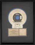 NIRVANA GOLD RECORD AWARD