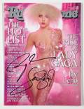 LADY GAGA SIGNED ROLLING STONE MAGAZINE