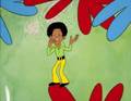 MICHAEL JACKSON JACKSON 5IVE ORIGINAL ANIMATION CEL