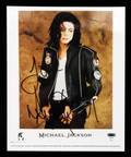 MICHAEL JACKSON SIGNED PHOTOGRAPH