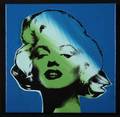 MARILYN MONROE SCREEN PRINT BY STEVE KAUFMAN