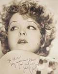CLARA BOW SIGNED PHOTOGRAPH
