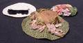 3052 Three 3 Misc Vintage Doll Hats Sizes Conditio