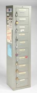 LAW  ORDER  CRIMINAL INTENT WEAPON LOCKER FROM MAJOR CRIME SQUAD ROOM