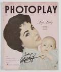 ELIZABETH TAYLOR SIGNED MAGAZINE