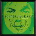 MICHAEL JACKSON SIGNED PROMO POSTER