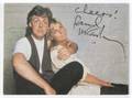 PAUL McCARTNEY SIGNED POSTCARD