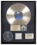 MICHAEL JACKSON GOLD RECORD AWARD