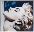 MADONNA SIGNED TRUE BLUE ALBUM