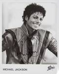 MICHAEL JACKSON SIGNED PHOTOGRAPH