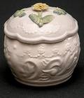 16 Belleek Painted and Flowered Covered Primrose Trink