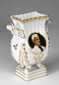 HEREND TONY CURTIS PORTRAIT VASE